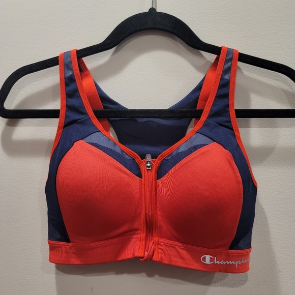 Champion Motion Control Zip Sports Bra - M - Picture 3 of 7